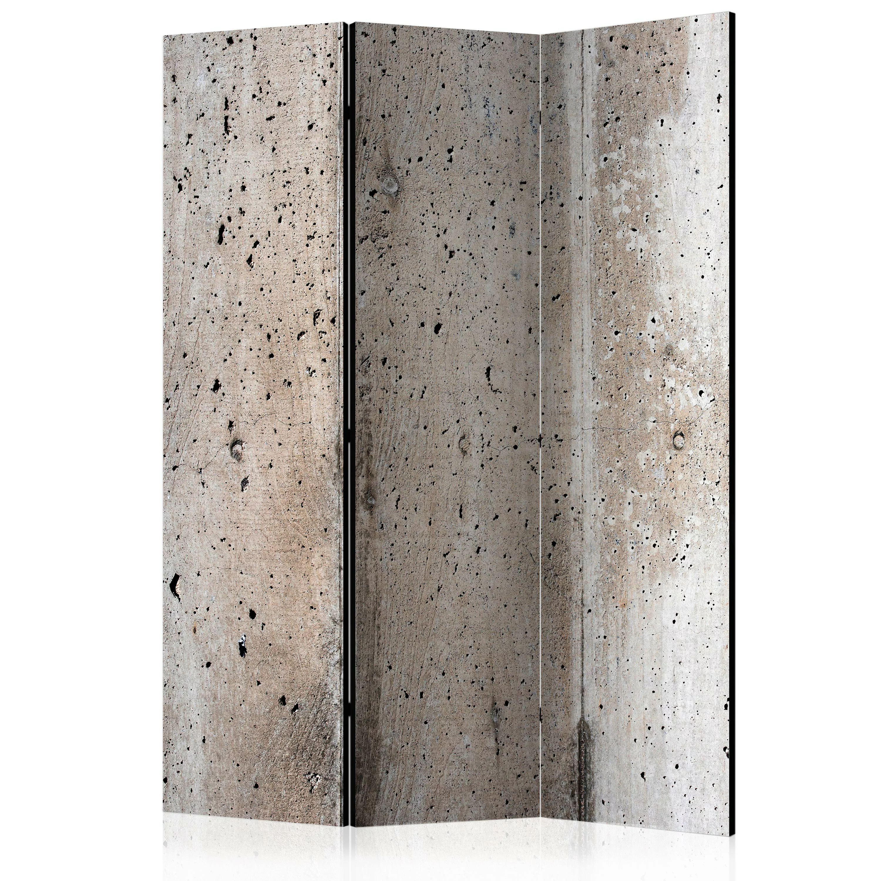 3-teiliges Paravent - Old Concrete [room Dividers] günstig online kaufen