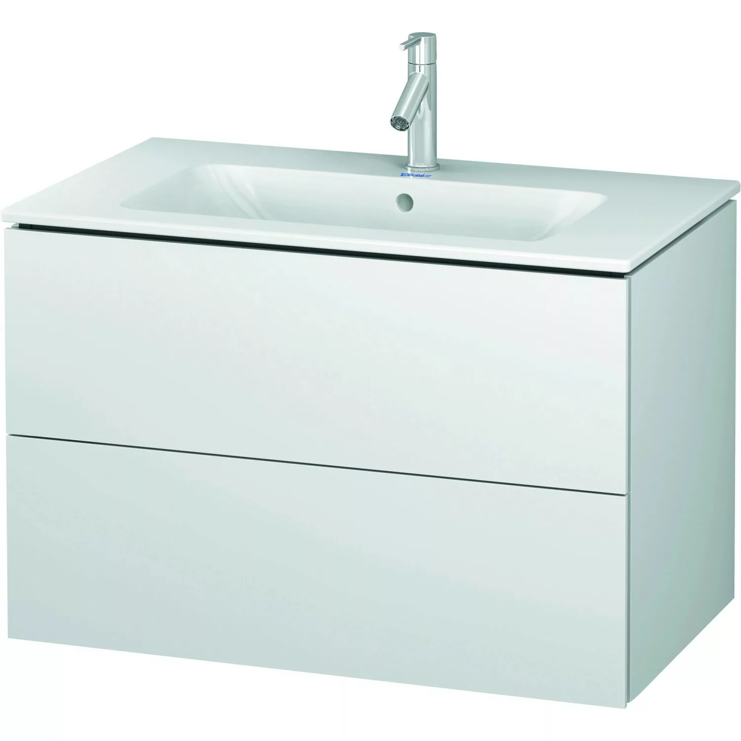 Duravit Waschbeckenunterschrank L-Cube Weiß matt 82 cm günstig online kaufen