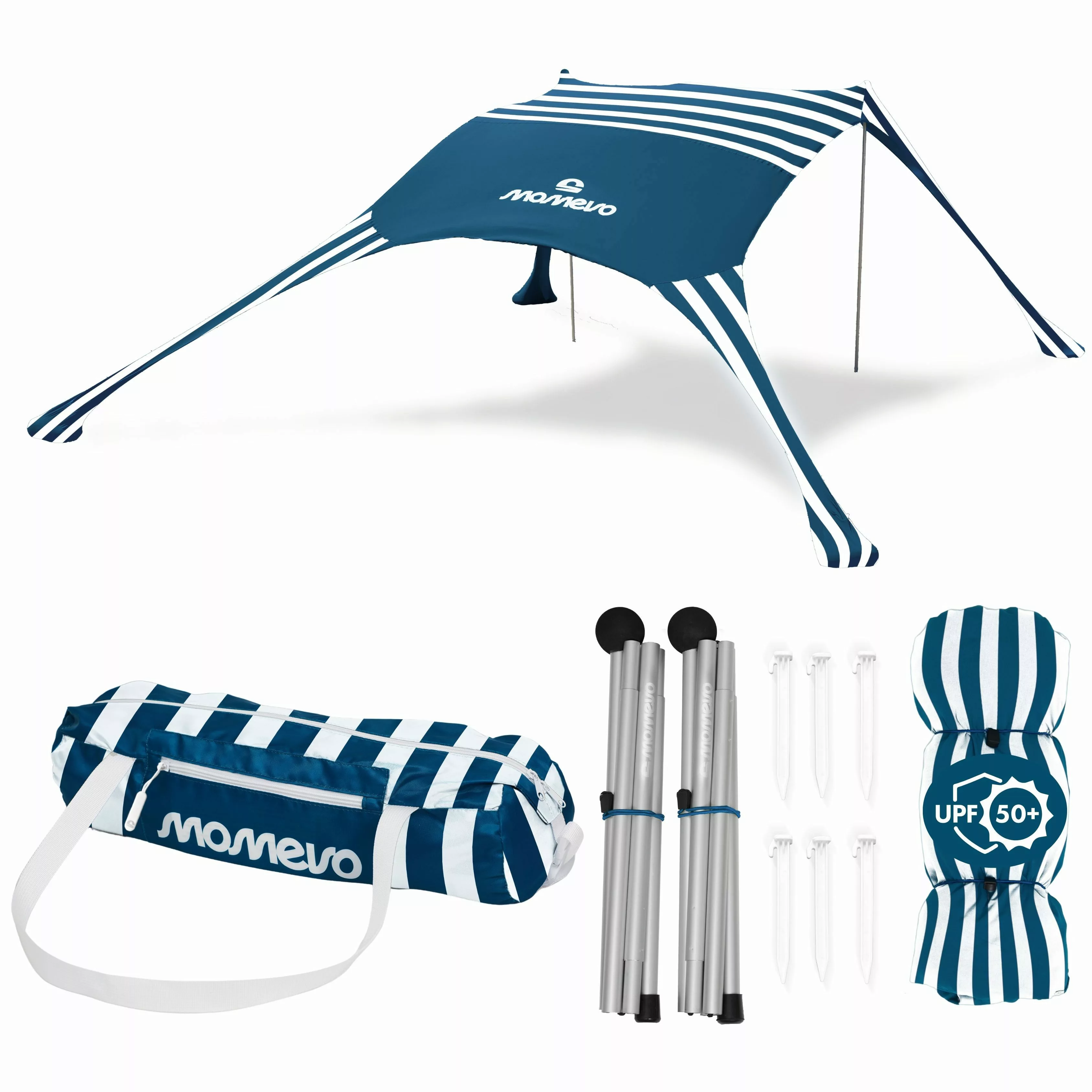 Momevo Strandmuschel Strandzelt mit UV Schutz günstig online kaufen