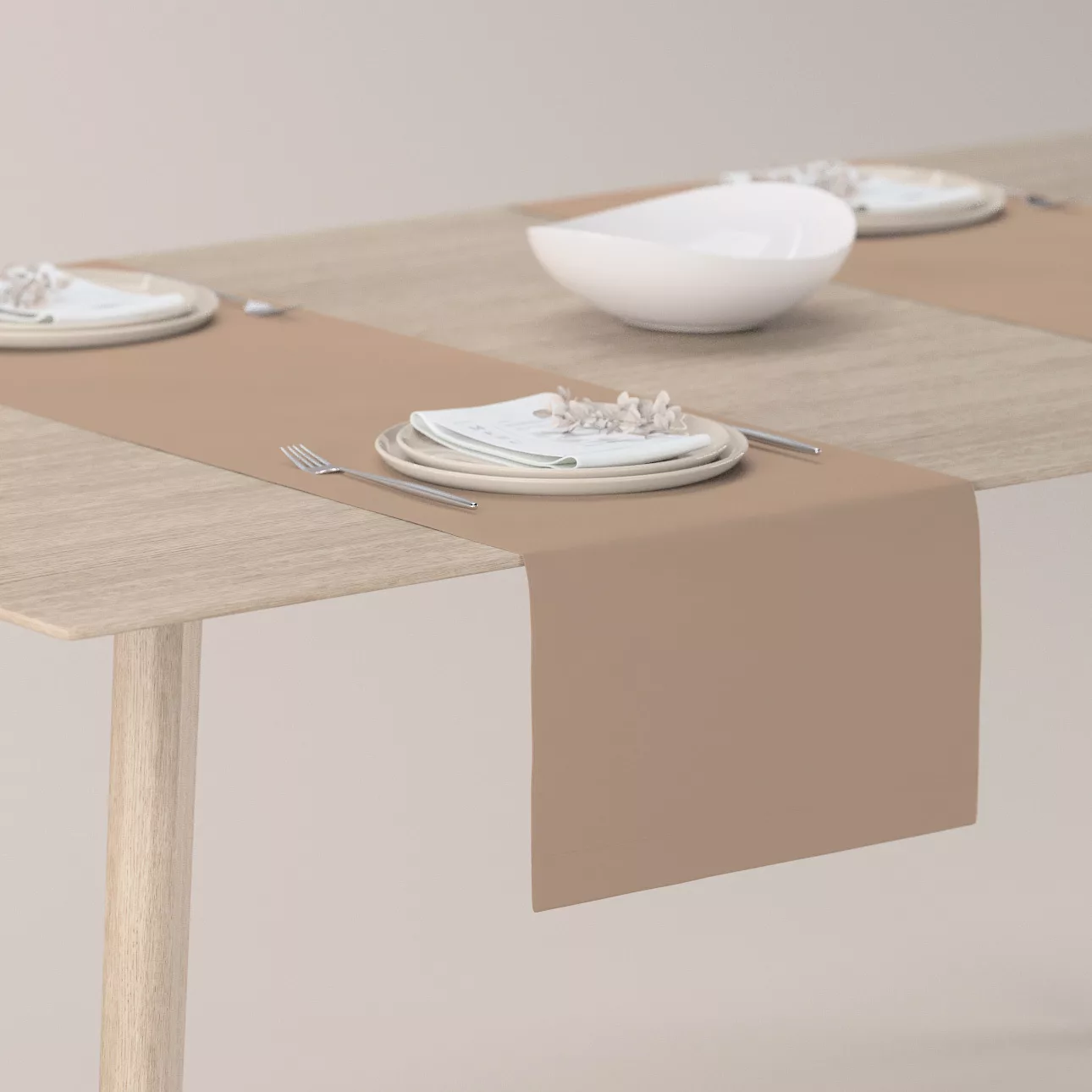 Tischläufer, mocca, 40 x 130 cm, Crema (144-67) günstig online kaufen