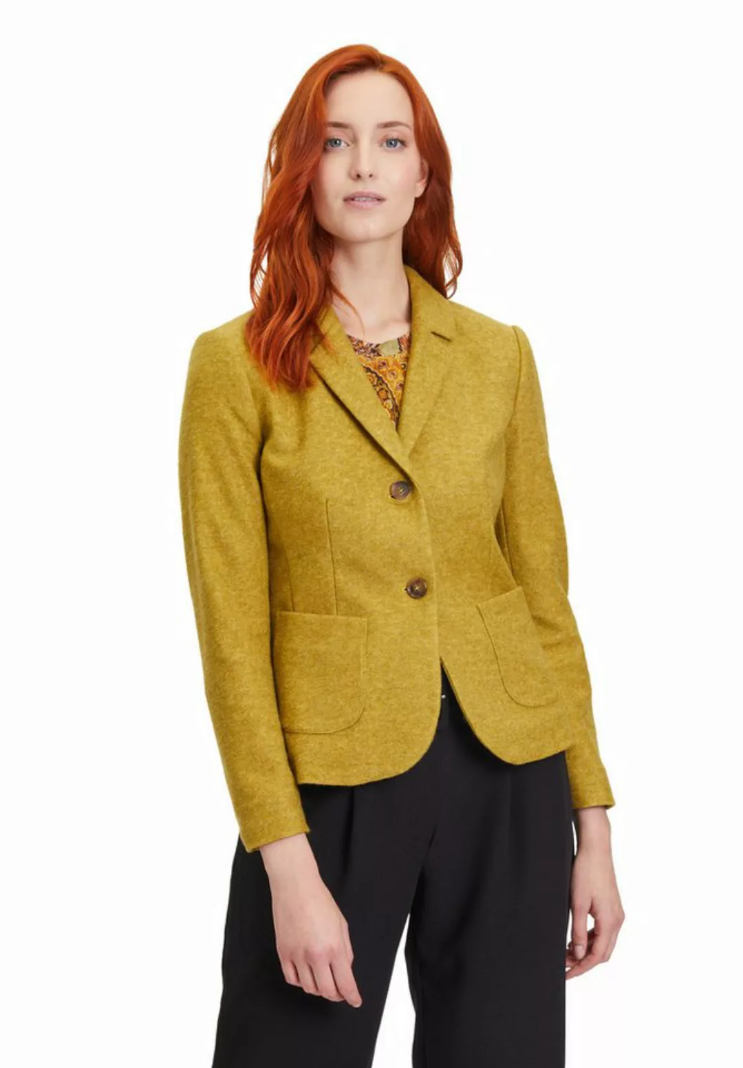 Betty Barclay Kurzblazer "Betty Barclay Wollblazer mit aufgesetzten Taschen günstig online kaufen