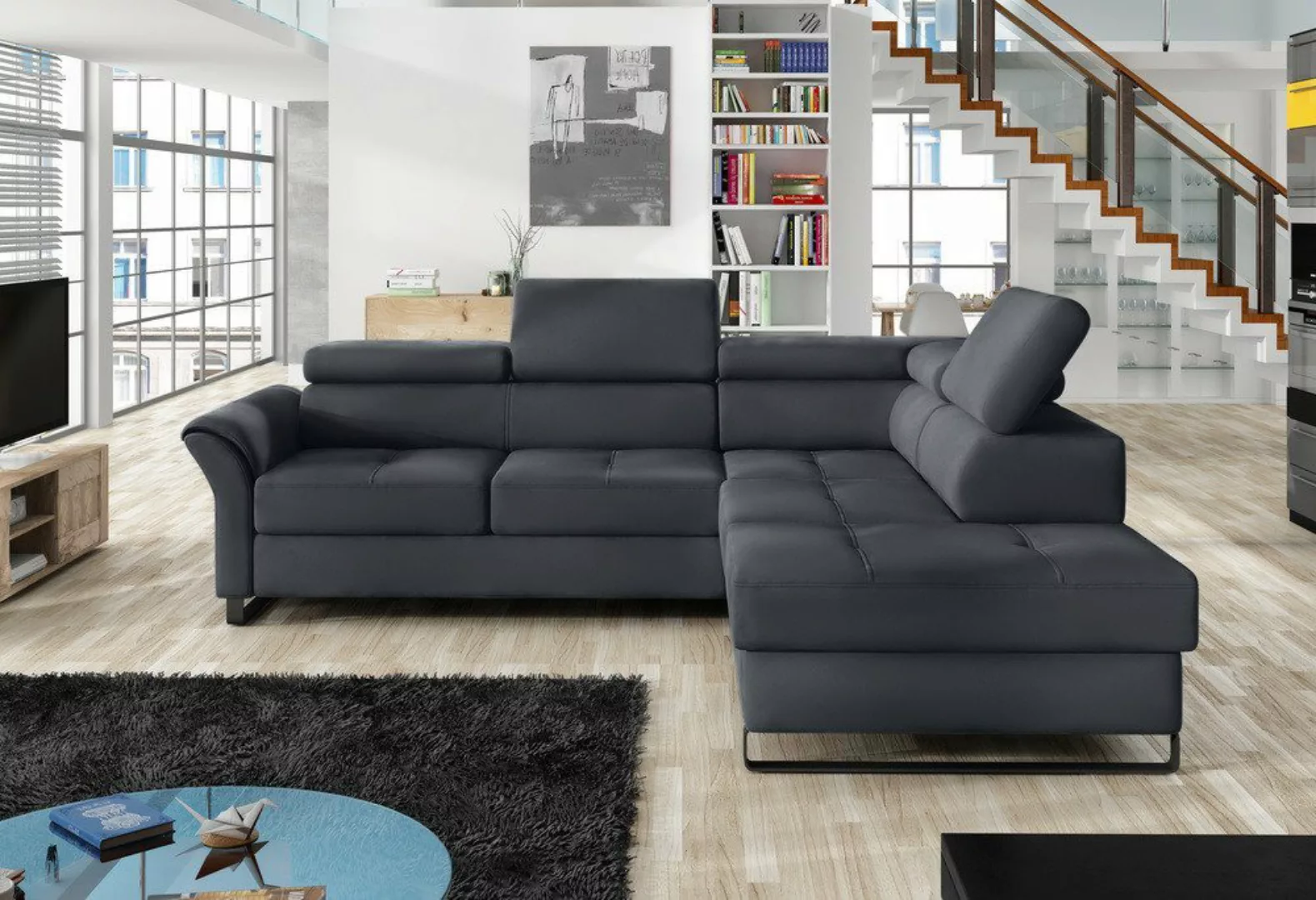 Stylefy Ecksofa Aventine, L-Form, Eckcouch, Design günstig online kaufen