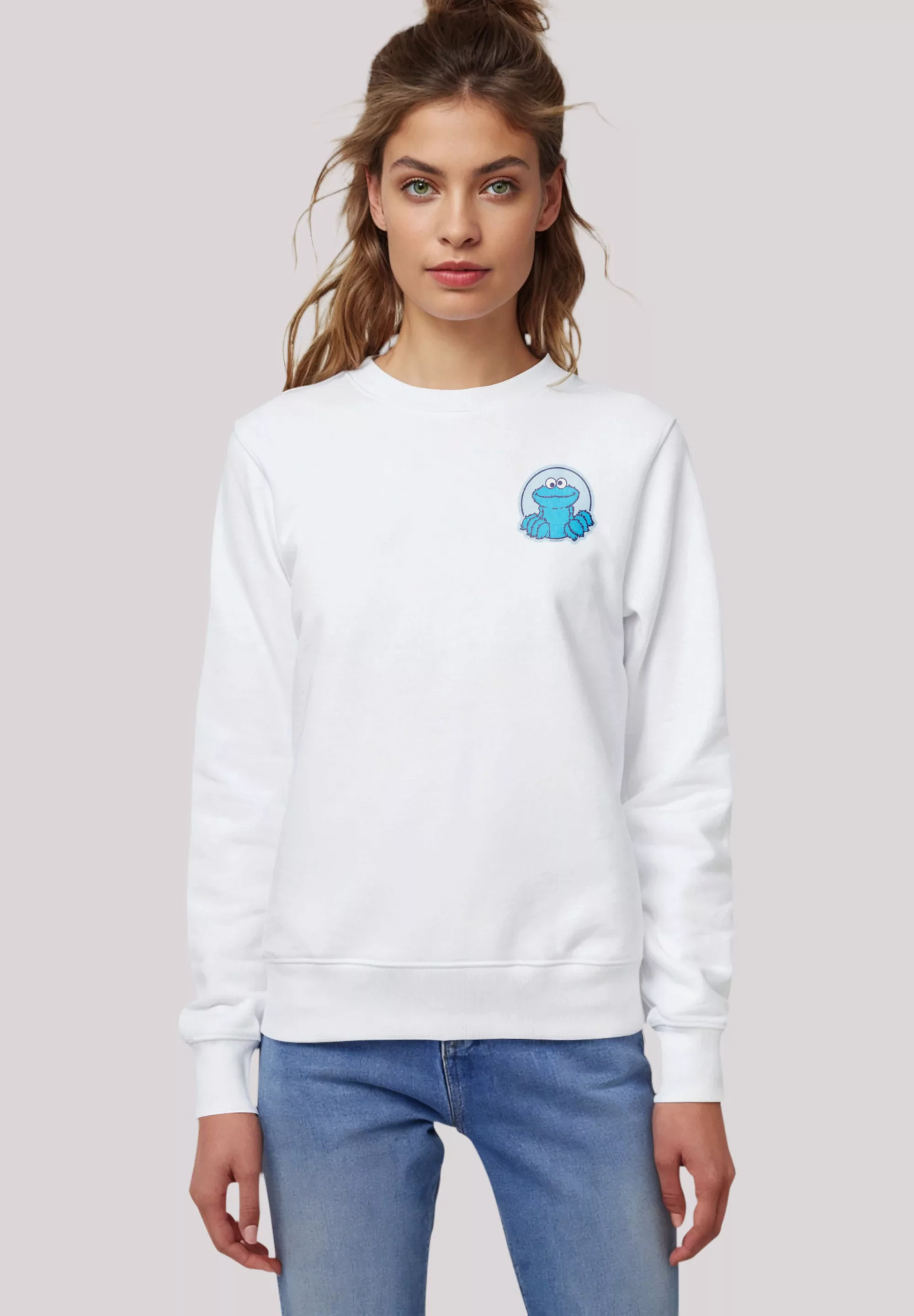 F4NT4STIC Sweatshirt "Sesamstraße Cookie Lookin", Premium Qualität,Nostalgi günstig online kaufen