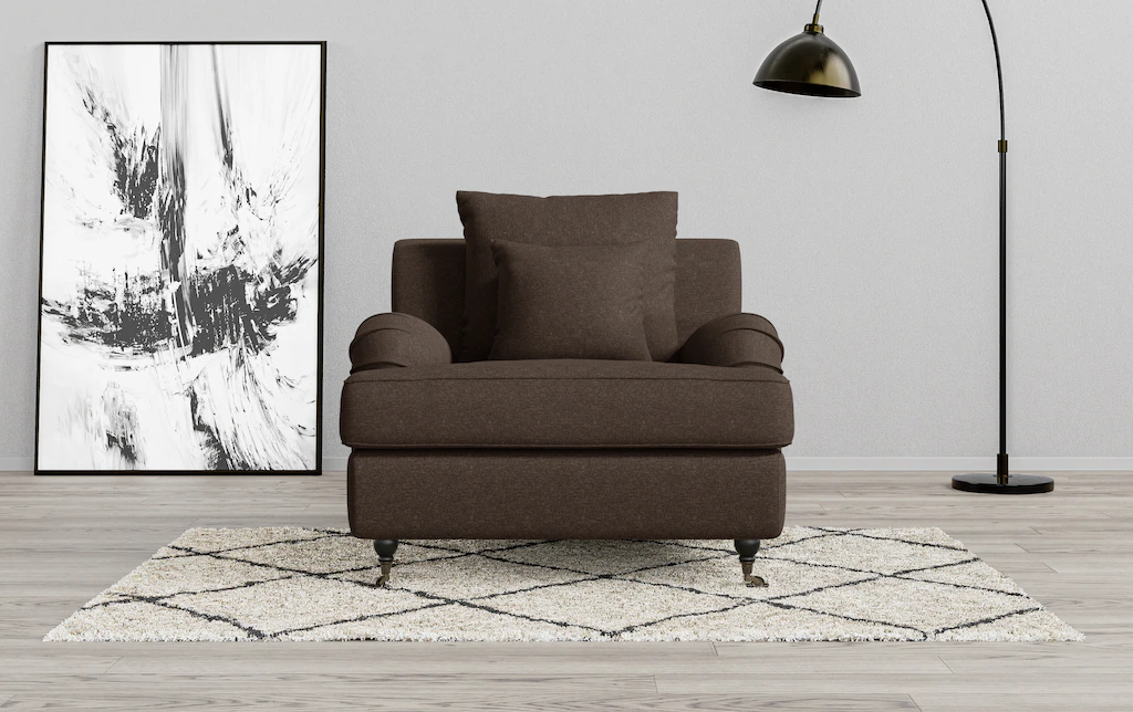 Guido Maria Kretschmer Home&Living Sessel "NORIN", zwei Fußarten: vorne - R günstig online kaufen