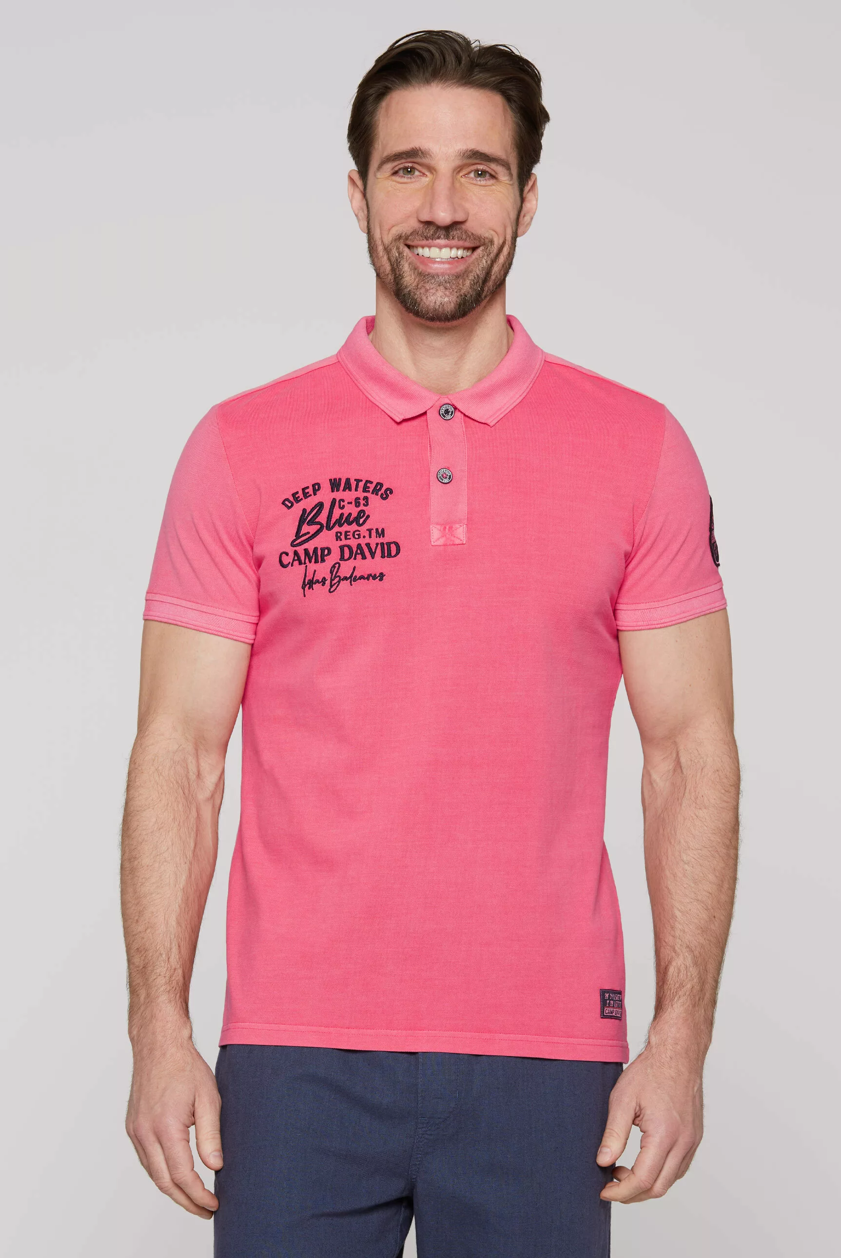 CAMP DAVID Poloshirt, aus Baumwolle günstig online kaufen