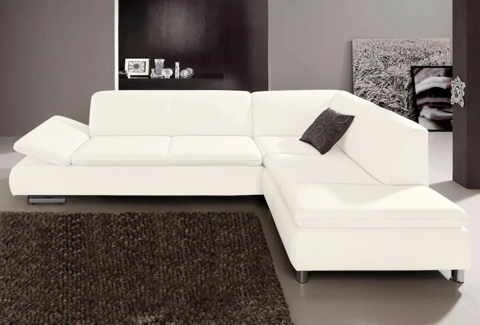 Max Winzer Ecksofa "Toulouse modern und bequem, aktuelles Design, hoher Sit günstig online kaufen