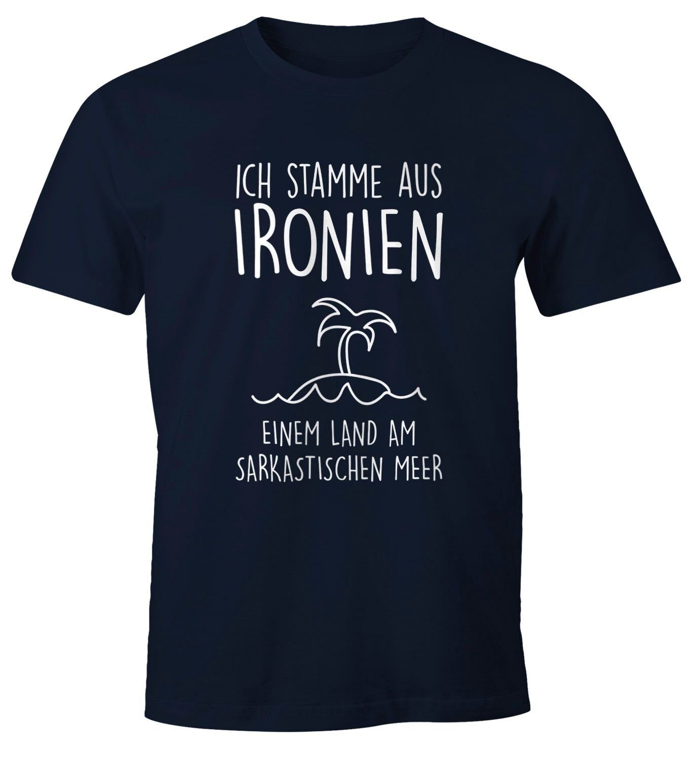 MoonWorks Print-Shirt Herren T-Shirt Ich stamme günstig online kaufen