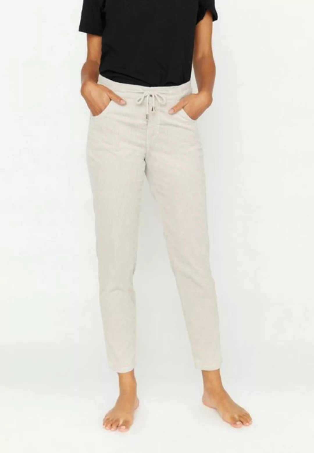 ANGELS 7/8-Jeans Hose Louisa Active mit Breitcord mit Label-Applikationen günstig online kaufen