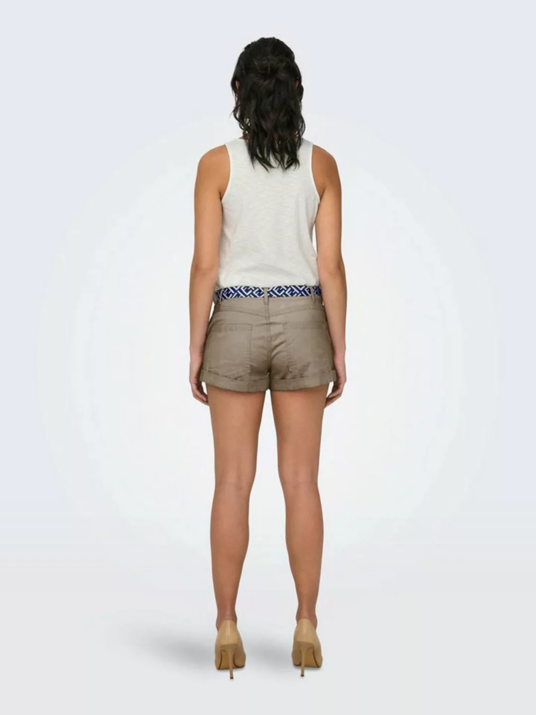 ONLY Chinoshorts EVELYN (1-tlg) Plain/ohne Details günstig online kaufen