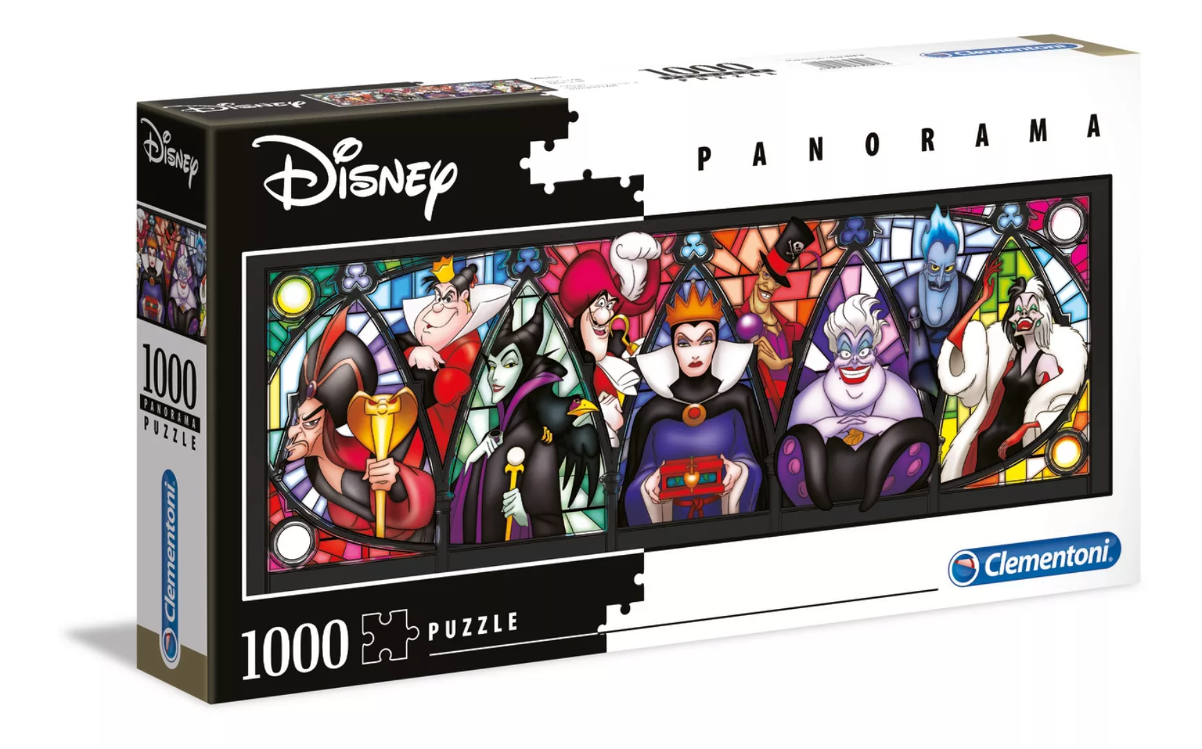 Clementoni 39516 - Disney Villains - 1000 Teile Puzzle - Panorama Collectio günstig online kaufen