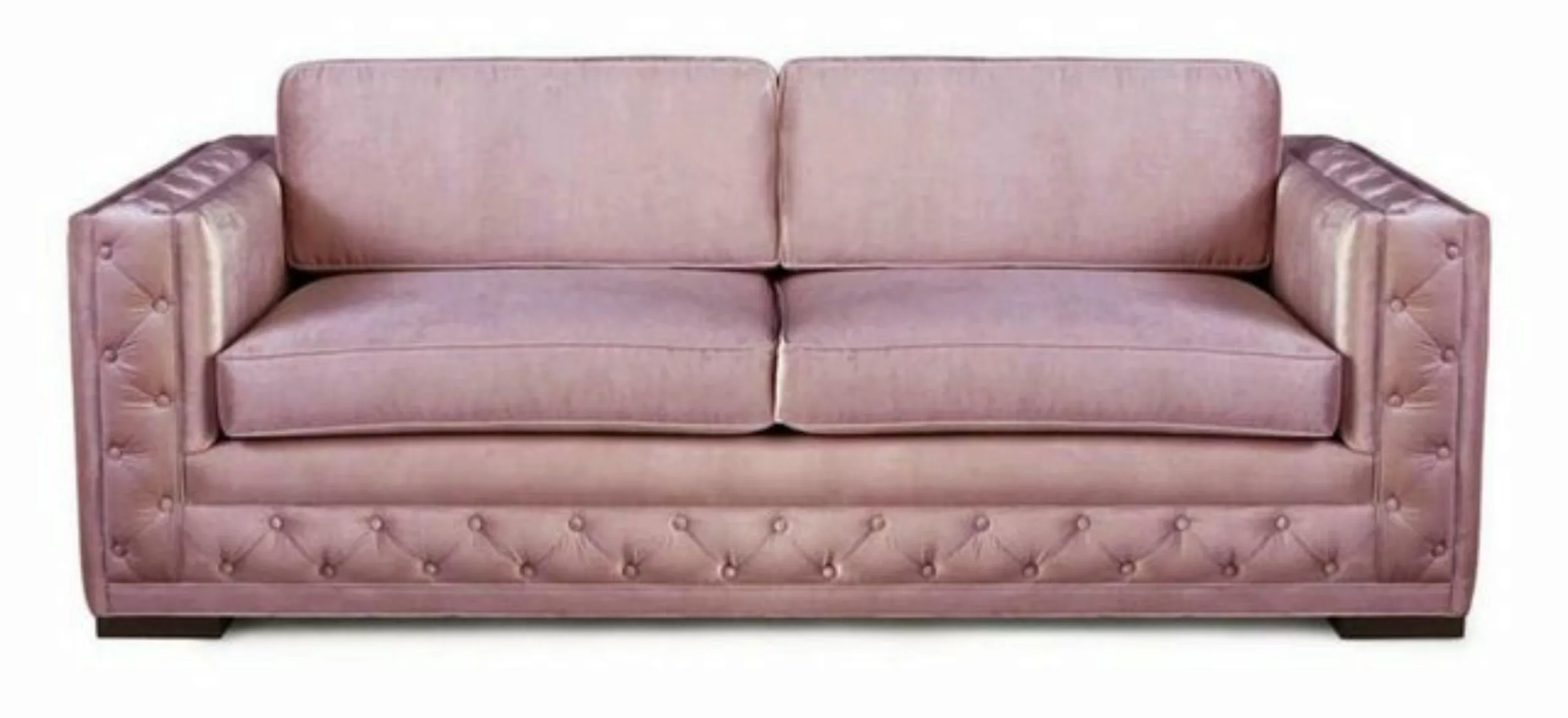JVmoebel Chesterfield-Sofa, Weiß Chesterfield Modern Design Couchen Textil günstig online kaufen