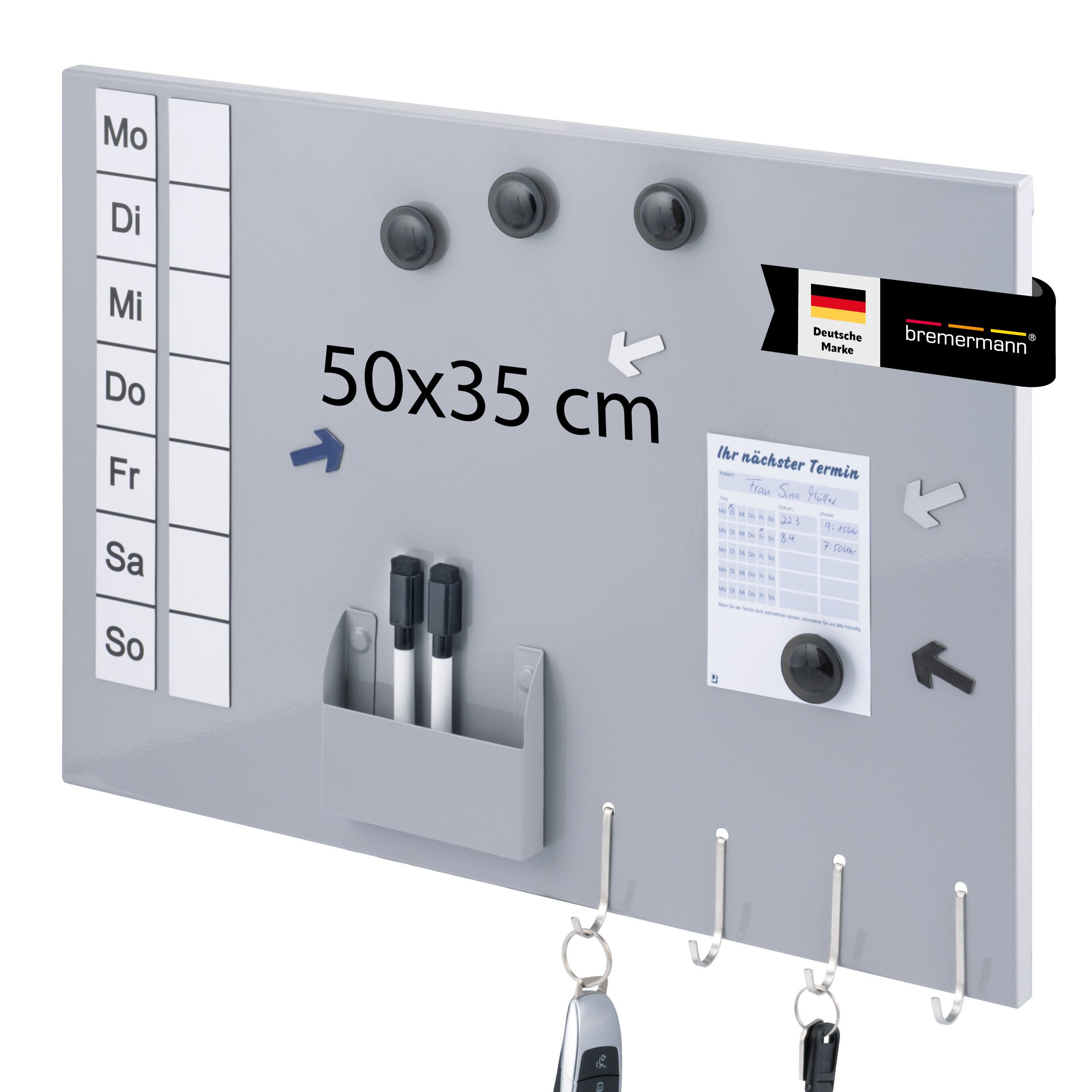 bremermann Magnettafel Magnettafel aus Metall, beschreibbar, günstig online kaufen