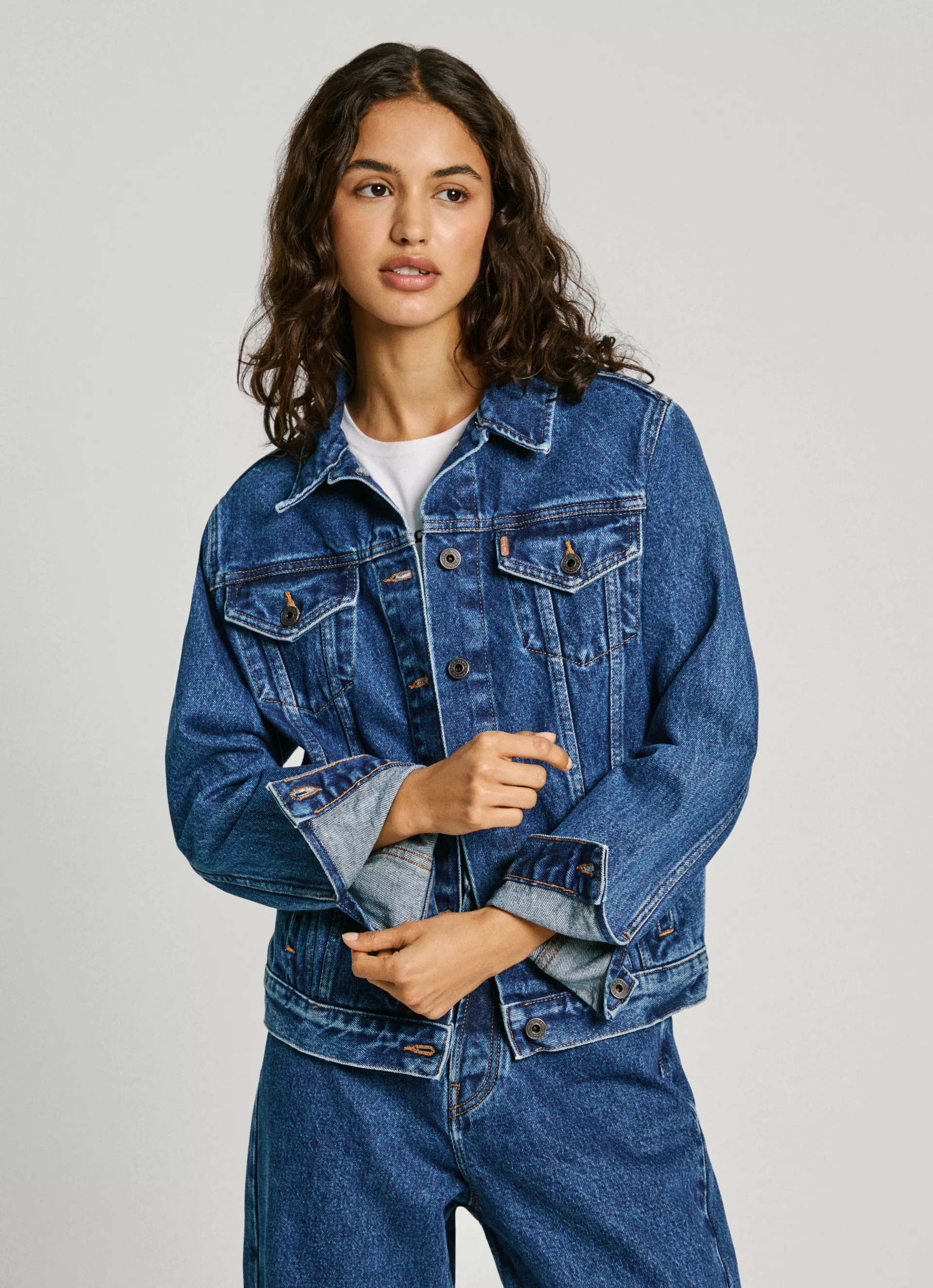 Pepe Jeans Jeansjacke "REGULAR JACKET", in authentischer Denim-Qualität günstig online kaufen