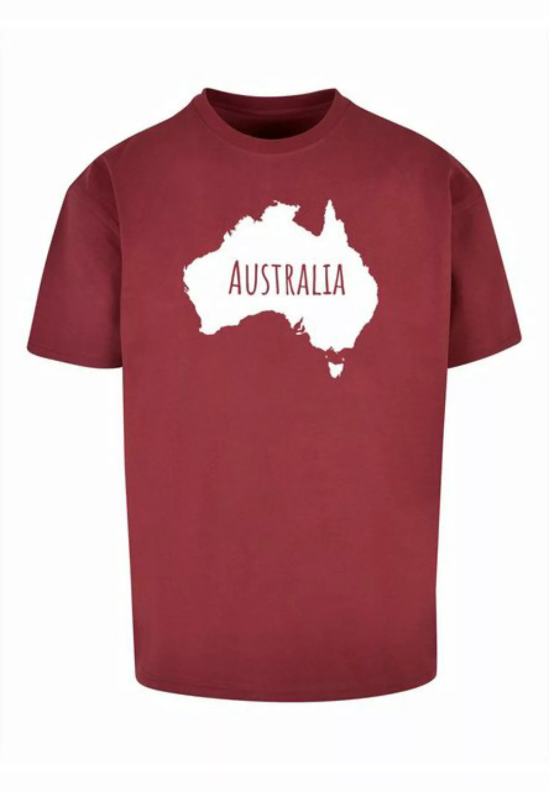 Merchcode T-Shirt Merchcode Herren Australia X Heavy Oversize Tee-BY102 (1- günstig online kaufen