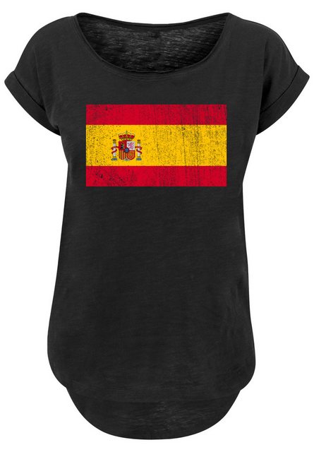 F4NT4STIC T-Shirt "Spain Spanien Flagge distressed", Print günstig online kaufen