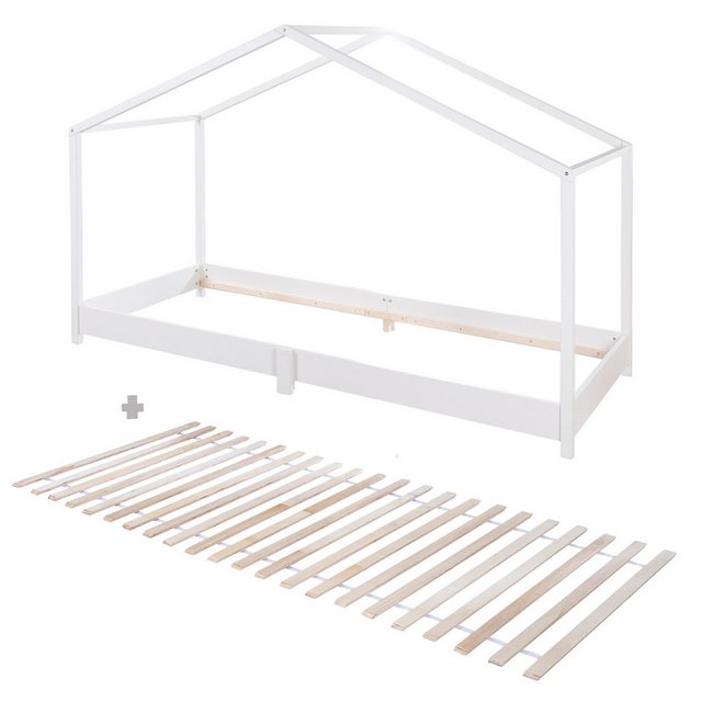 roba® Hausbett bodentief aus Massivholz, 90 x 200 cm oder 70 x 140 cm, Bode günstig online kaufen