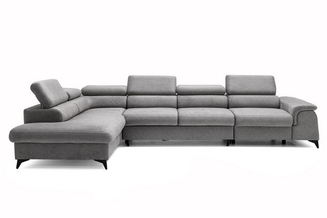 NEXT COLLECTION Ecksofa Ecksofa mit verstellbaren Kopfstützen PLAZA MAXI günstig online kaufen