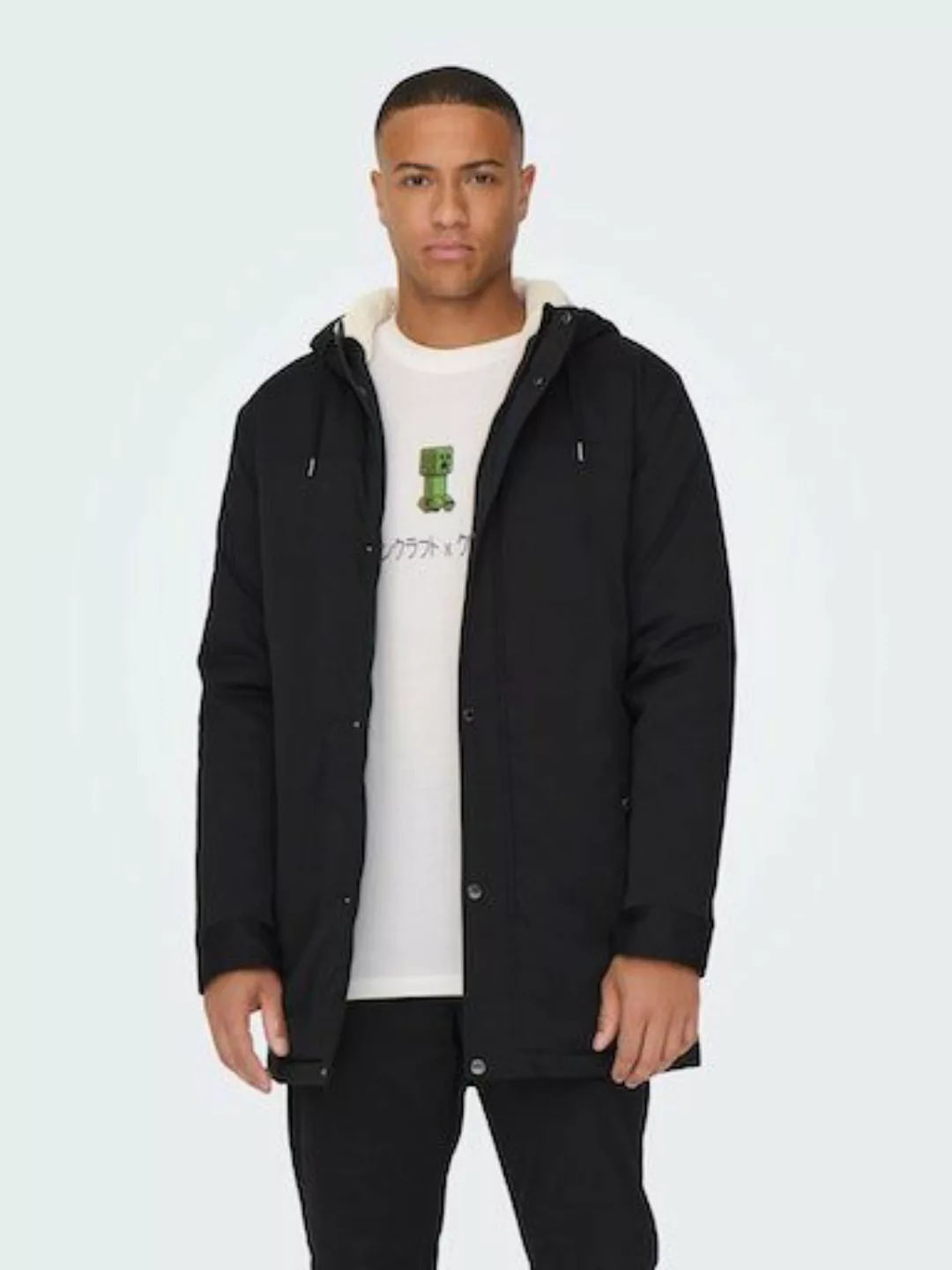 ONLY & SONS Parka "ONSALEXANDER LIFE PARKA OTW VD", mit Kapuze günstig online kaufen