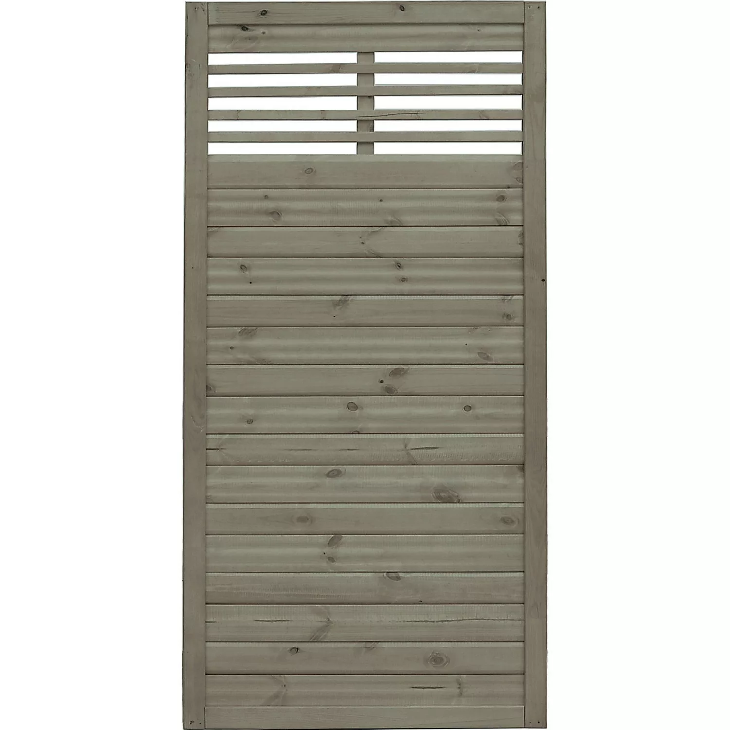 Sichtschutzzaun Element Nicea Grau 180 cm x 90 cm FSC günstig online kaufen