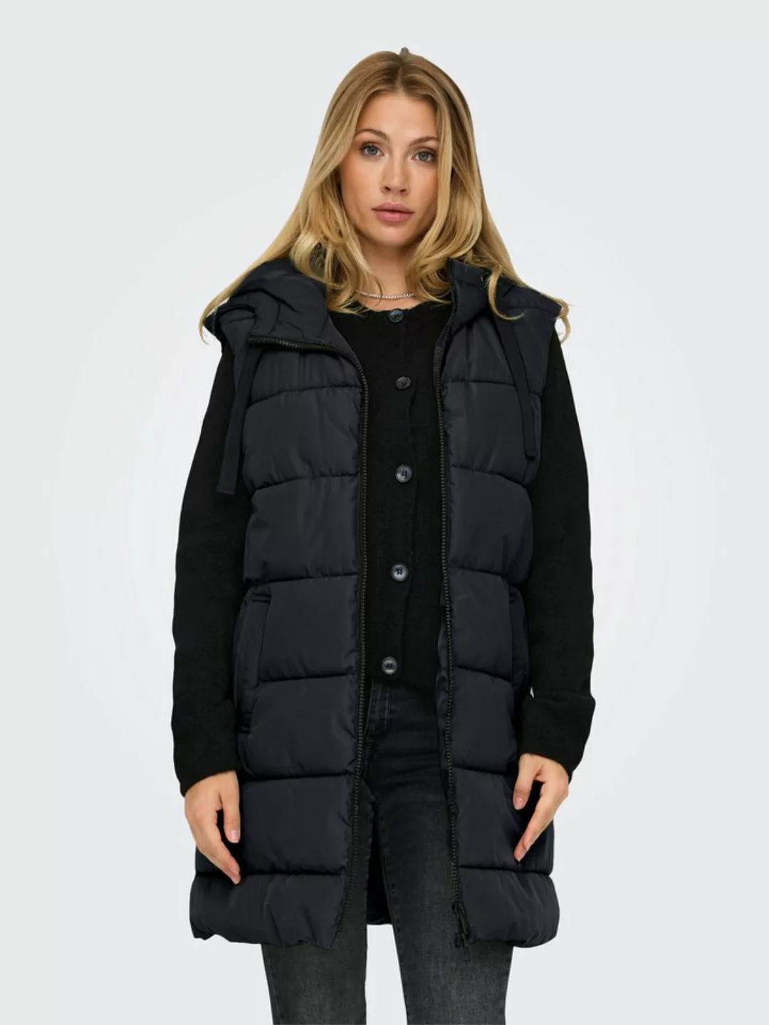 ONLY Anzugweste ONLCLAIR PUFFER HOOD WAISTCOAT OTW CC günstig online kaufen