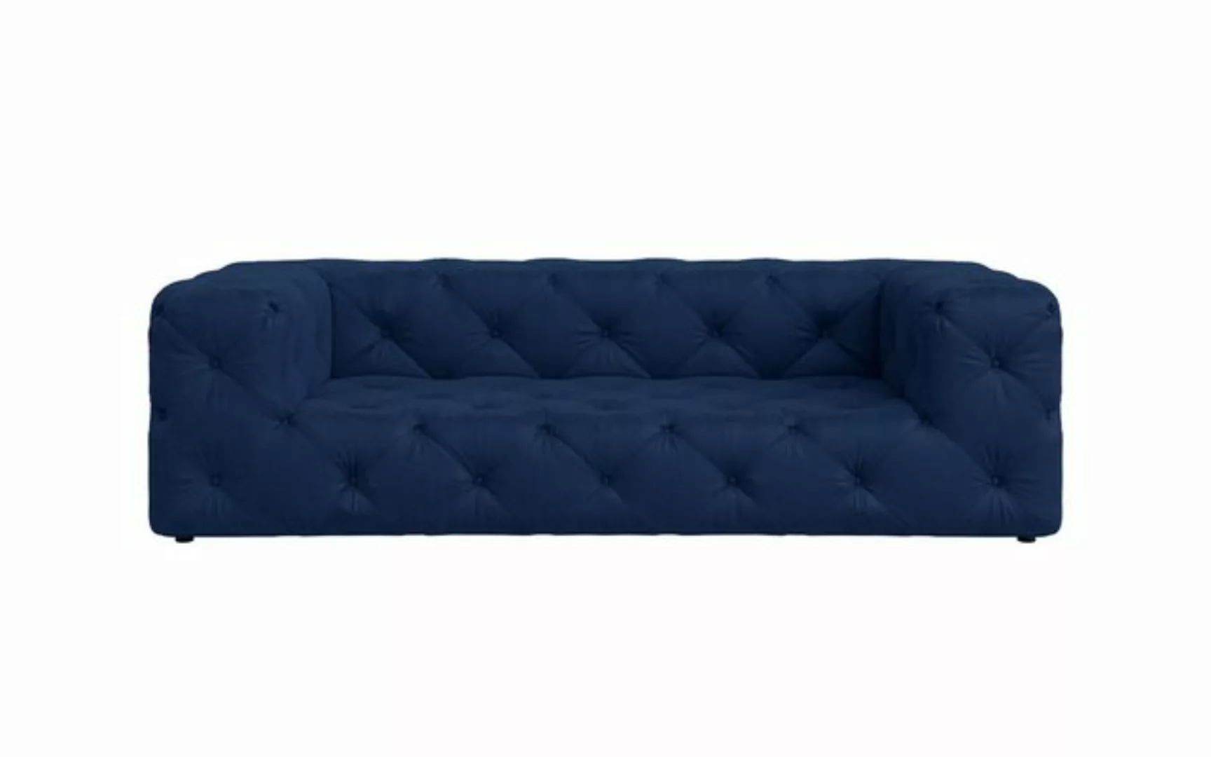 Places of Style 3-Sitzer FOLLINA, 3-Sitzer Sofa mit klassischer Chesterfiel günstig online kaufen