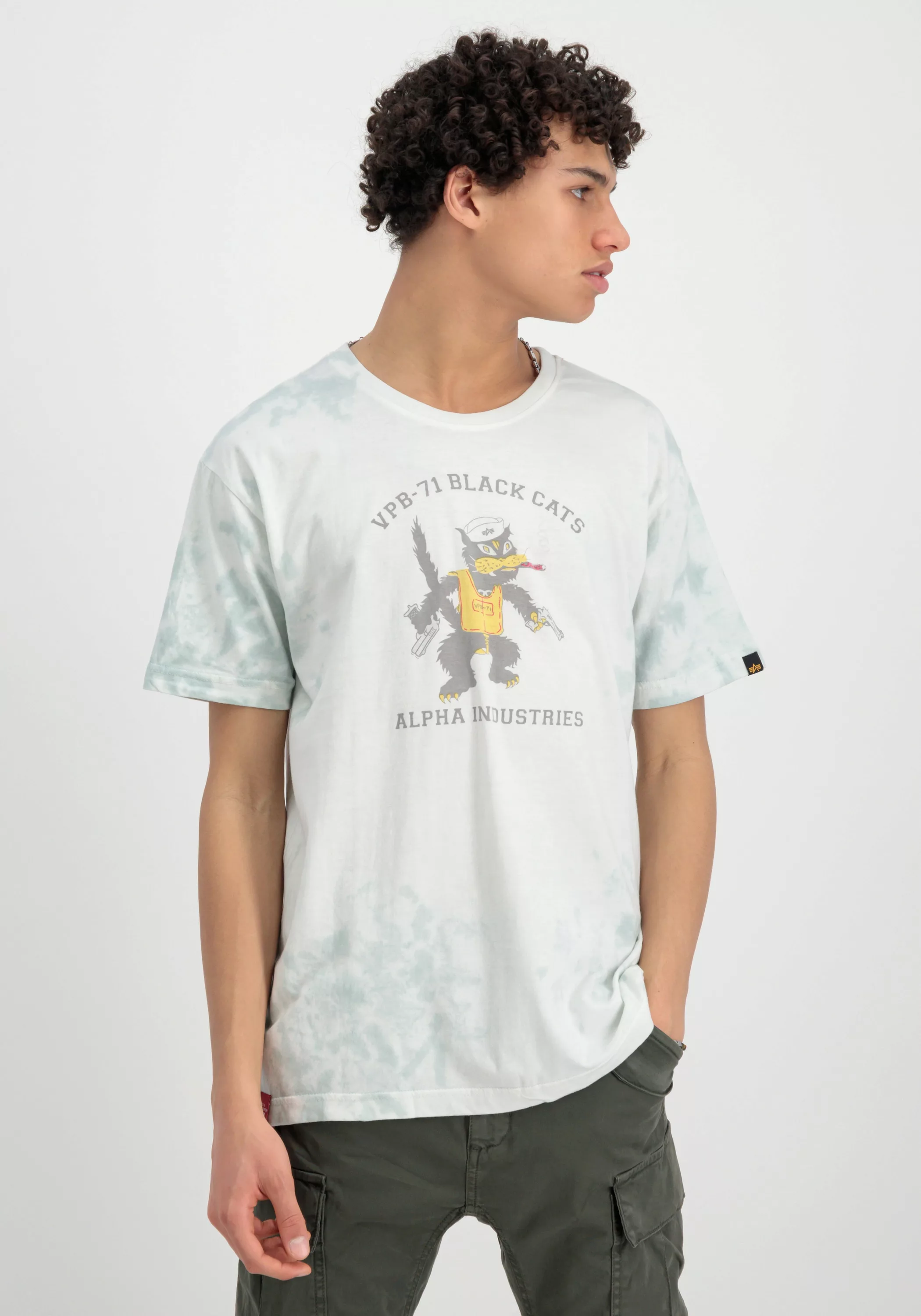 Alpha Industries T-Shirt "Black Cats T-Shirt" günstig online kaufen