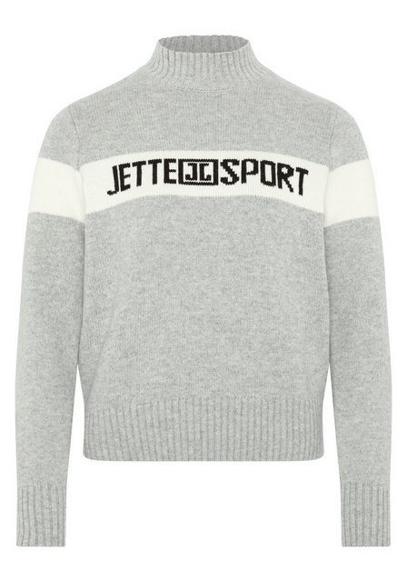 JETTE SPORT Strickpullover mit Logo-Schriftzug günstig online kaufen