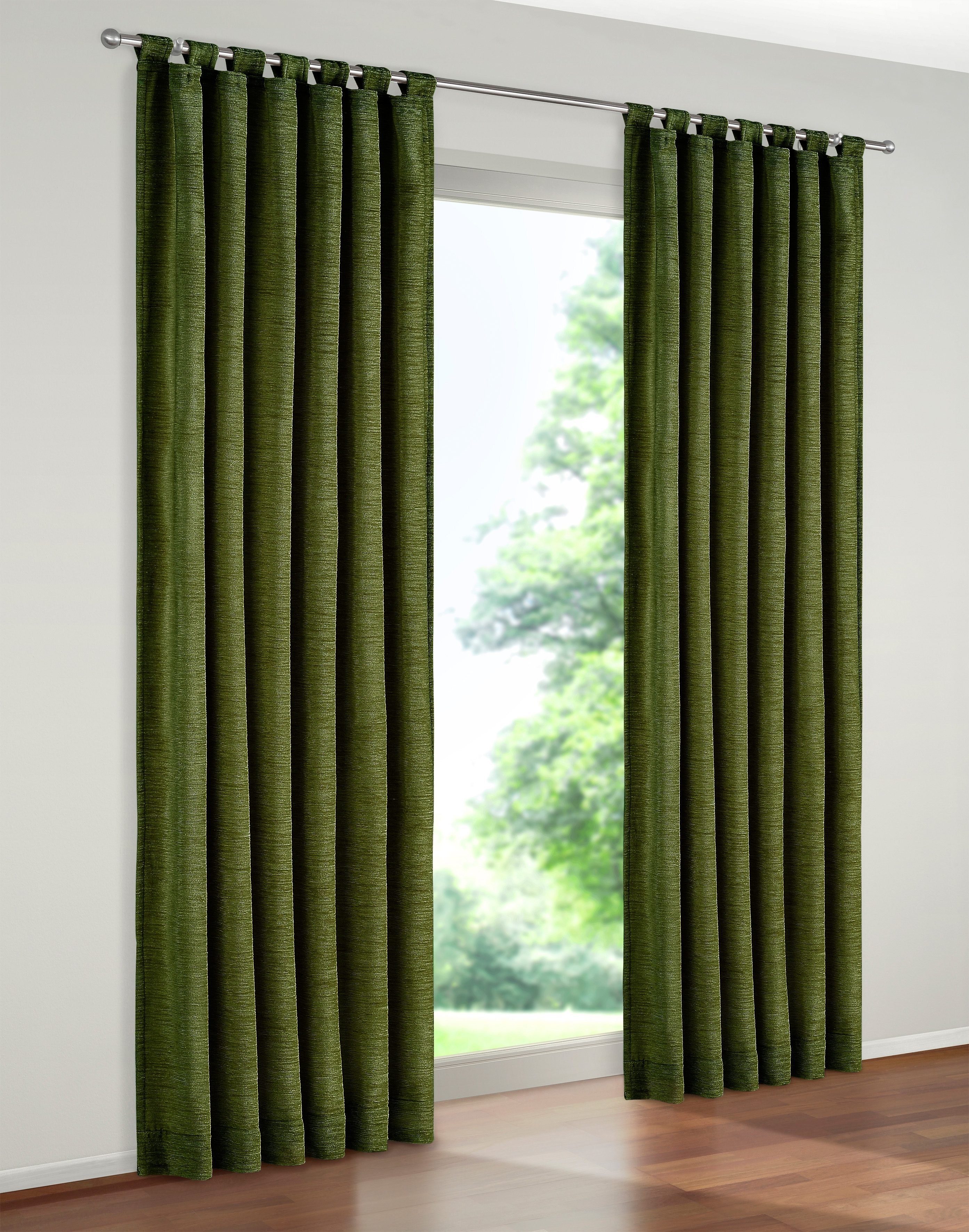 Wirth Vorhang Trondheim 328 g/m², Schlaufen günstig online kaufen