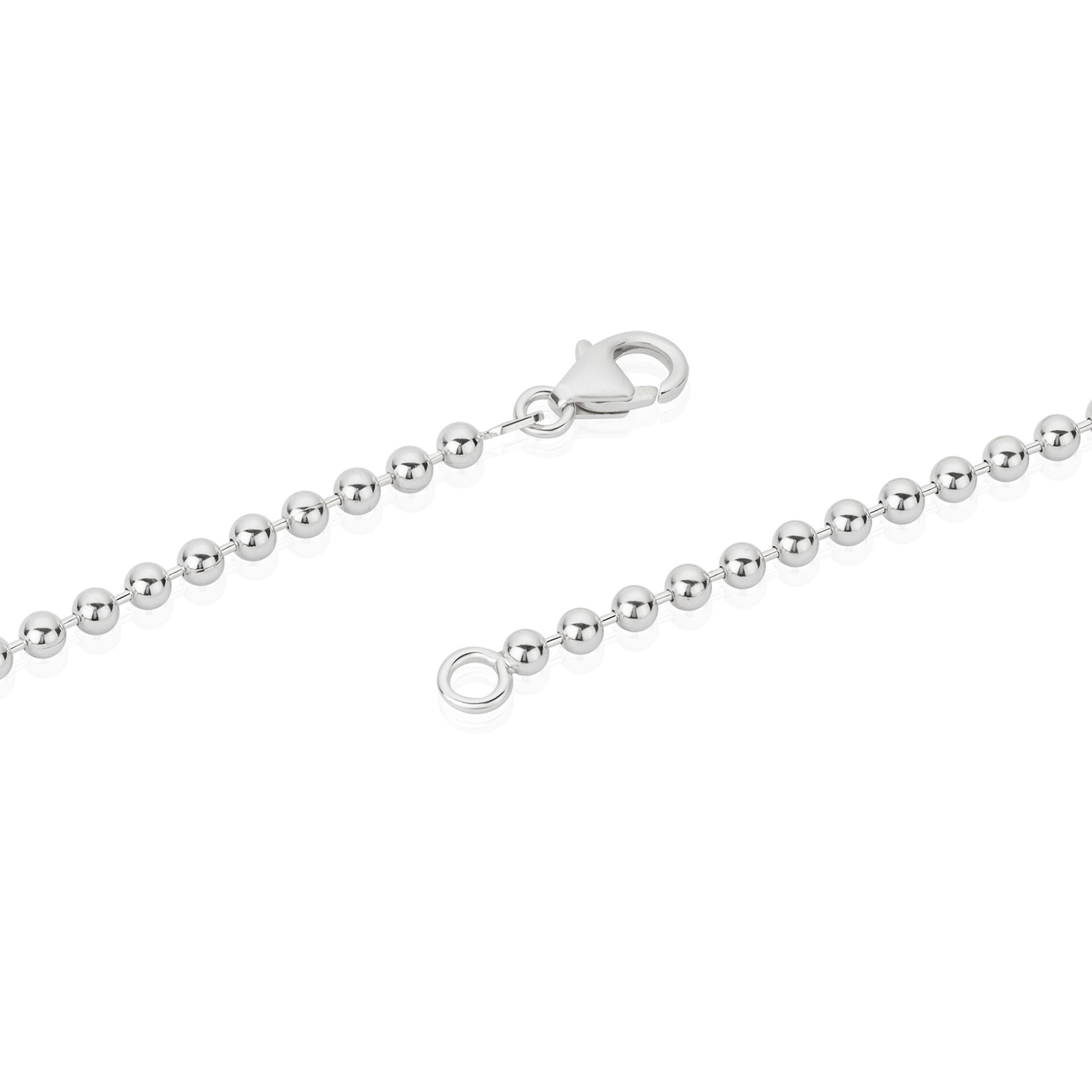 NKlaus Silberkette Kugelkette Silber Kette 3639, günstig online kaufen