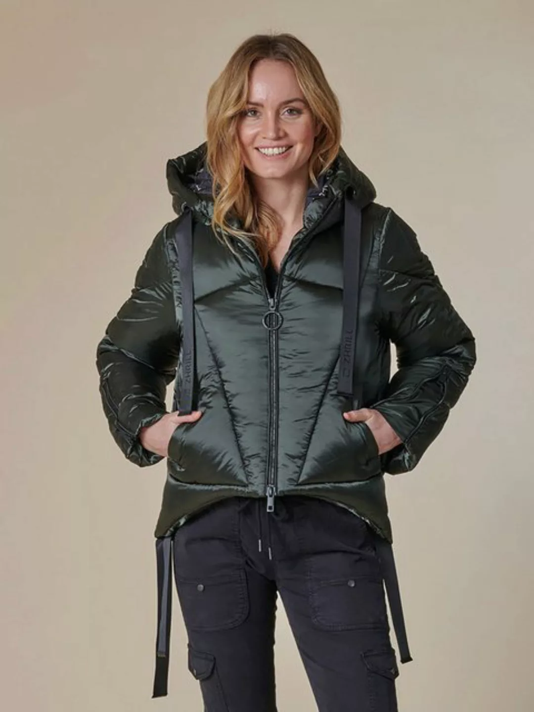 Zhrill Steppjacke LYDIA GRAPE LEAF günstig online kaufen