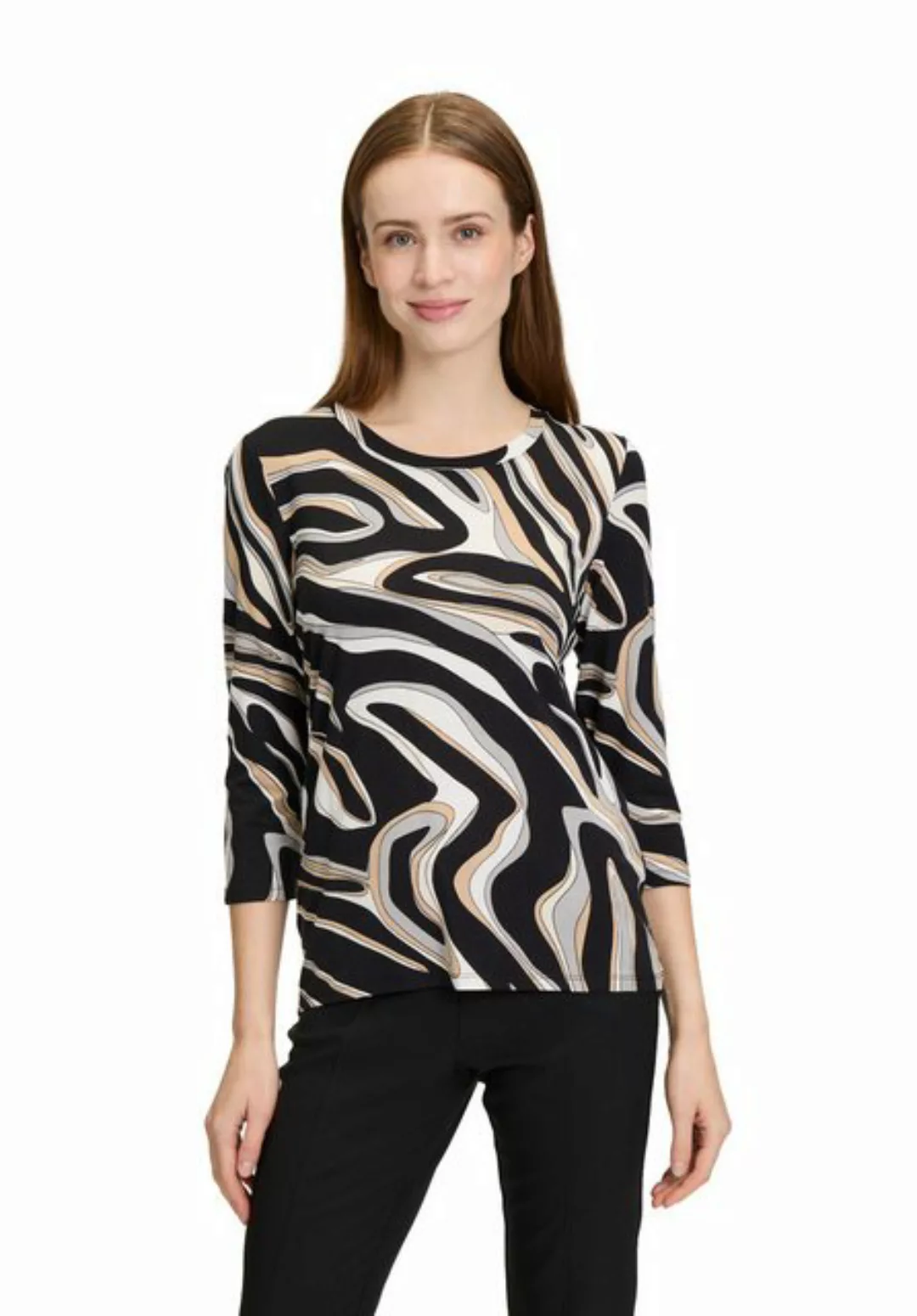 Betty Barclay 3/4-Arm-Shirt Betty Barclay Basic Shirt mit Print (1-tlg) Dru günstig online kaufen