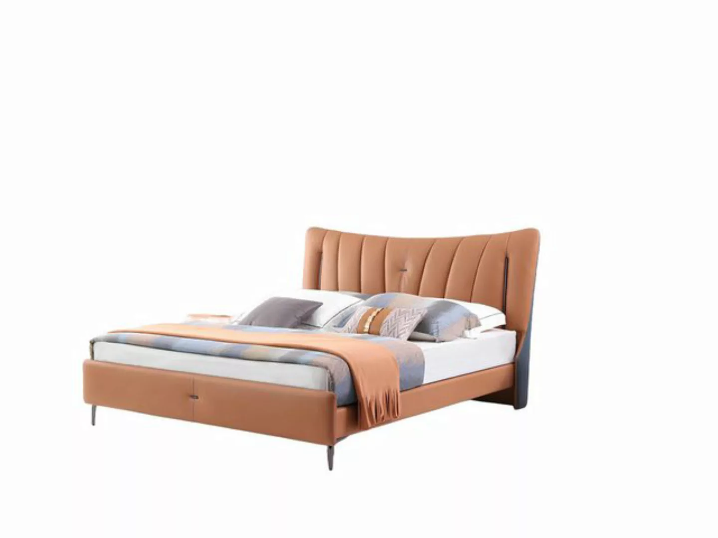 Xlmoebel Bett Neues Designer-Polsterbett für Ehepaare in der Größe 180x200c günstig online kaufen