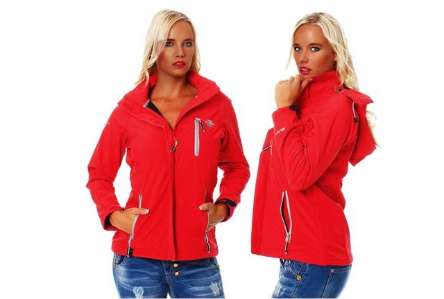 Geographical Norway Softshelljacke Damen Softshell Outdoor Wander Trekking günstig online kaufen