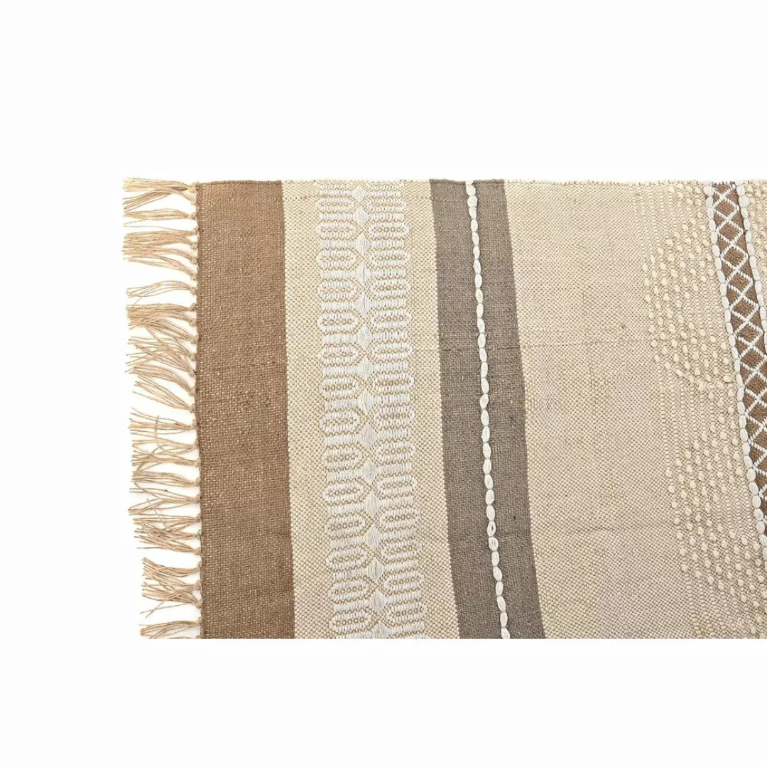 Teppich Dkd Home Decor Braun Polyester Baumwolle (117 X 198 X 0,7 Cm) günstig online kaufen