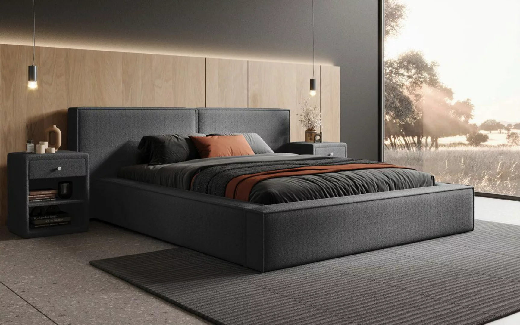 Luxusbetten24 Polsterbett Designer Polsterbett Ophelia in günstig online kaufen