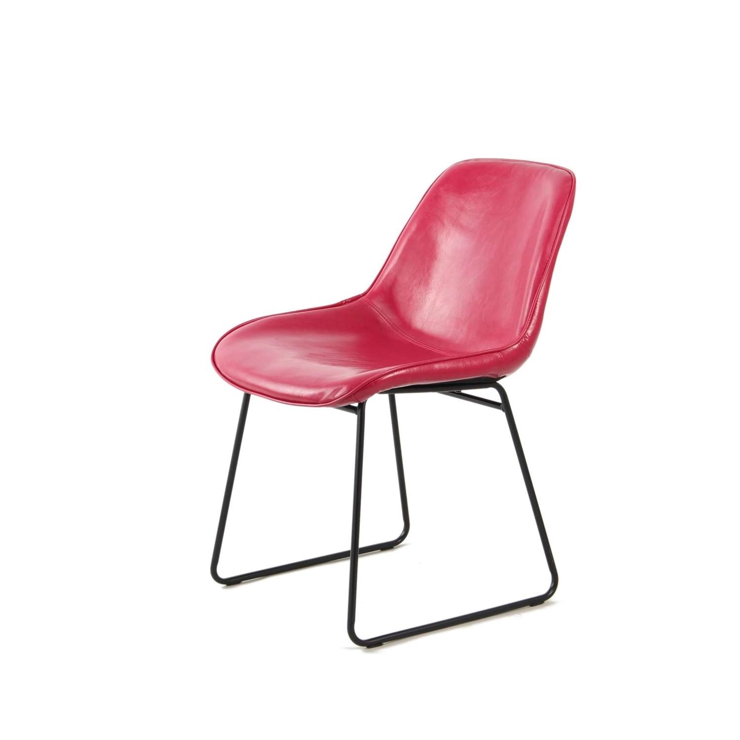 MeGusta Moderner Stuhl 2er-Set Rosa Polsterstuhl Esszimmerstuhl Mara günstig online kaufen