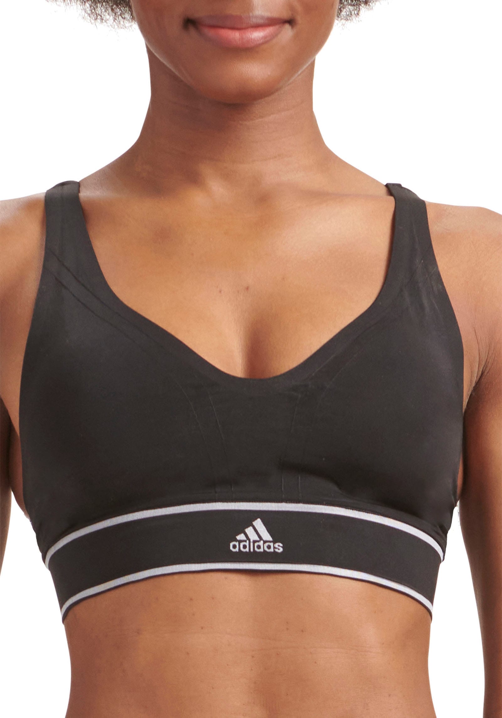 adidas Sportswear Sport-BH, mit breitem Logo-Unterbrustband günstig online kaufen