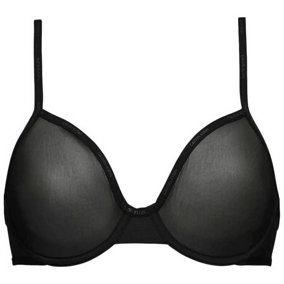 Calvin Klein Underwear Sheer Marquisette Demi Bh 75 Black günstig online kaufen