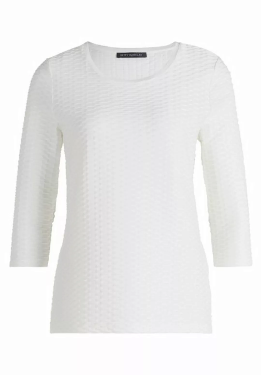 Betty Barclay 3/4-Arm-Shirt Betty Barclay Basic Shirt mit Rundhalsausschnit günstig online kaufen