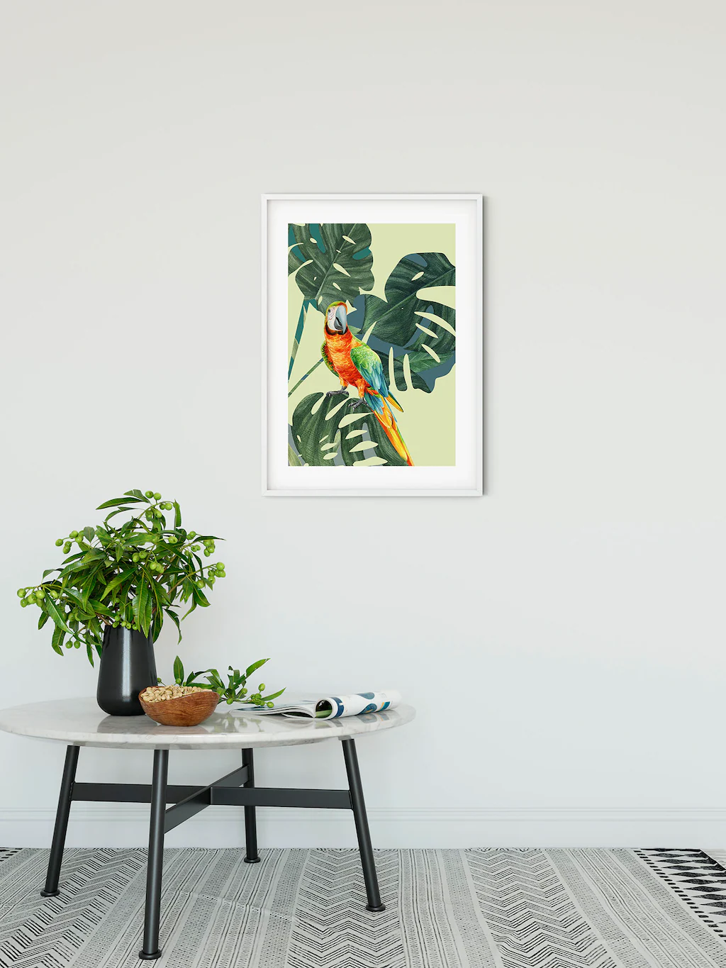 Komar Bild "Green-Winged Macaw", Natur, (1 St.), Wandbild zur Dekoration - günstig online kaufen