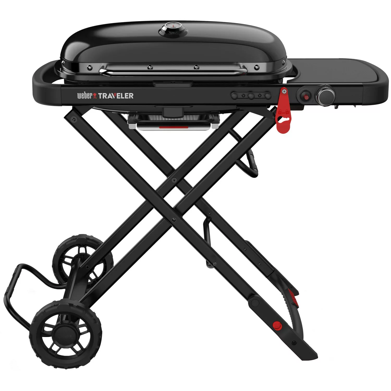 Weber Gasgrill Traveler Stealth Black Ideal für Camping und Picknick günstig online kaufen