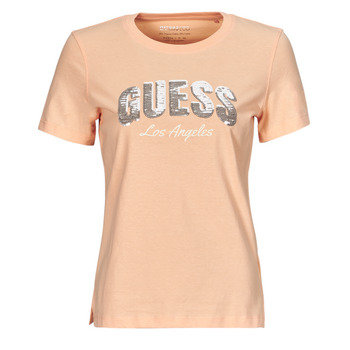 Guess  T-Shirt SEQUINS LOGO TEE günstig online kaufen