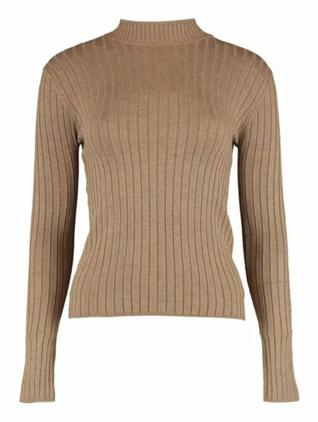 HaILY’S Strickpullover Dünnes Feinstrick Langarm Shirt Basic Stehkragen Pul günstig online kaufen