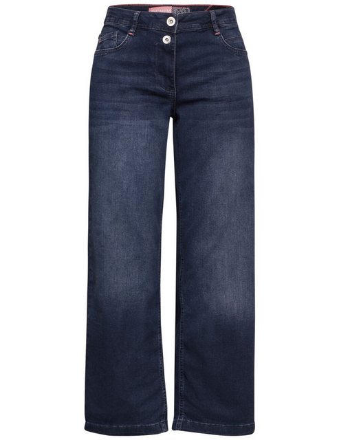 Cecil Weite Jeans NEELE BLUE BLA im Five-Pocket Style günstig online kaufen