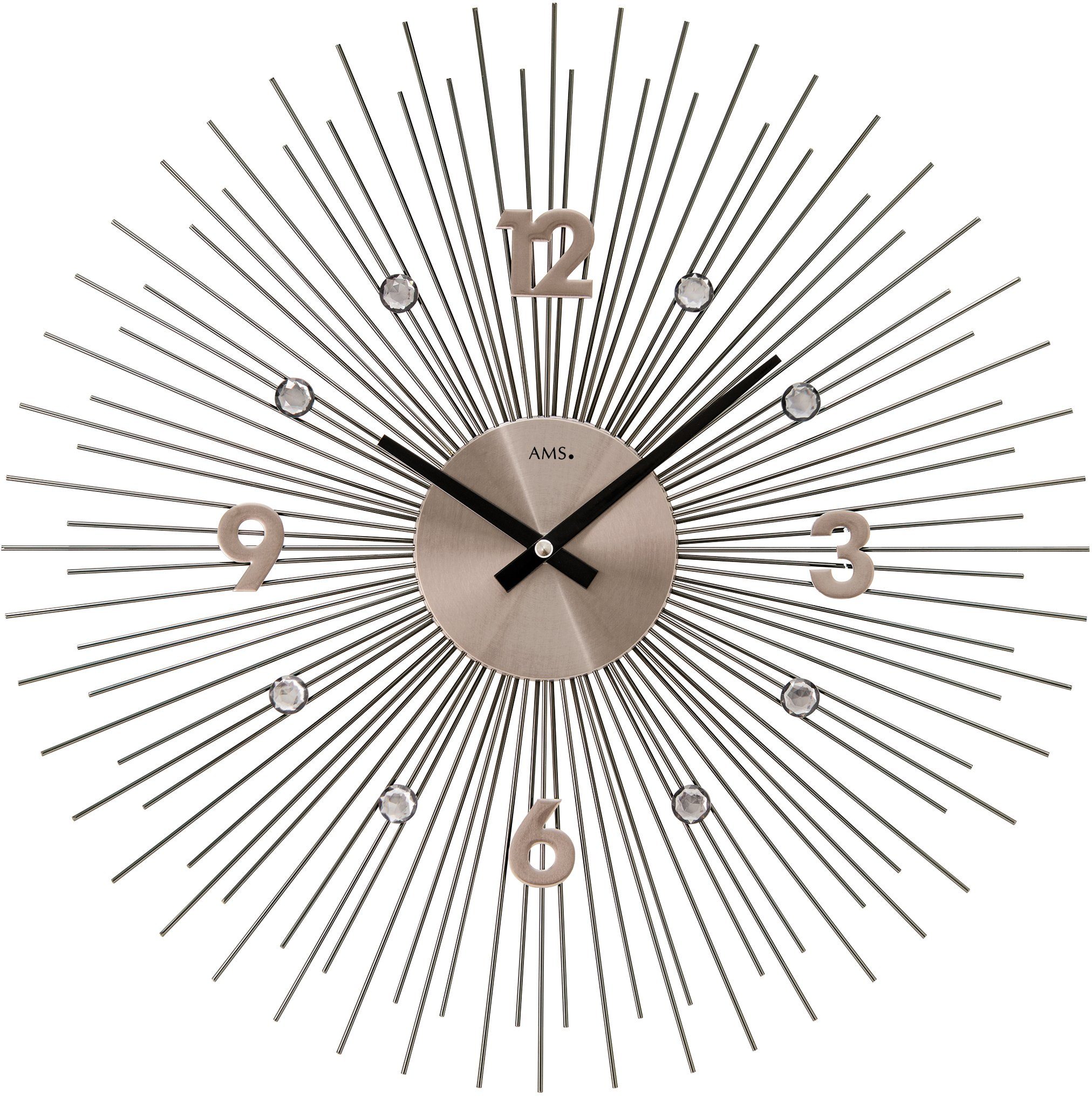 AMS Wanduhr W9610 (Quarzuhr,Wohnzimmer,Esszimmer,Küche,Arbeitszimmer,Büro,F günstig online kaufen