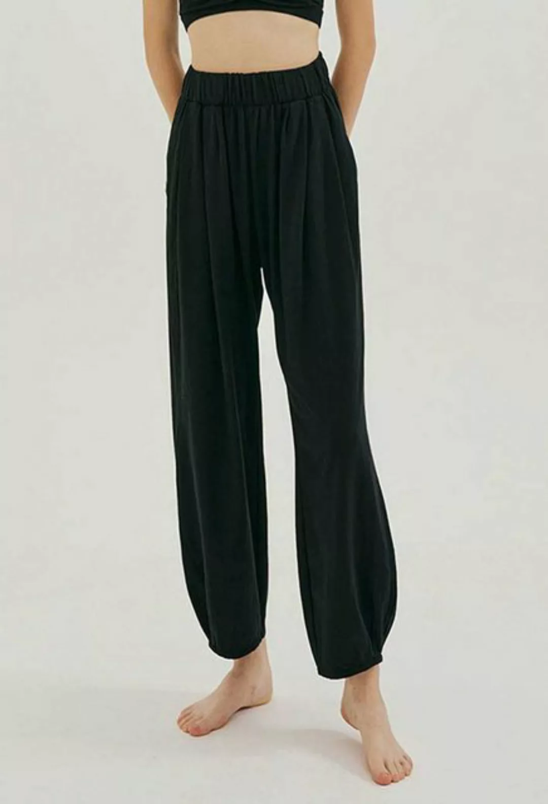 SEGUEN Loungepants Elastische elastische Damenhose mit hoher Taille Gerade günstig online kaufen