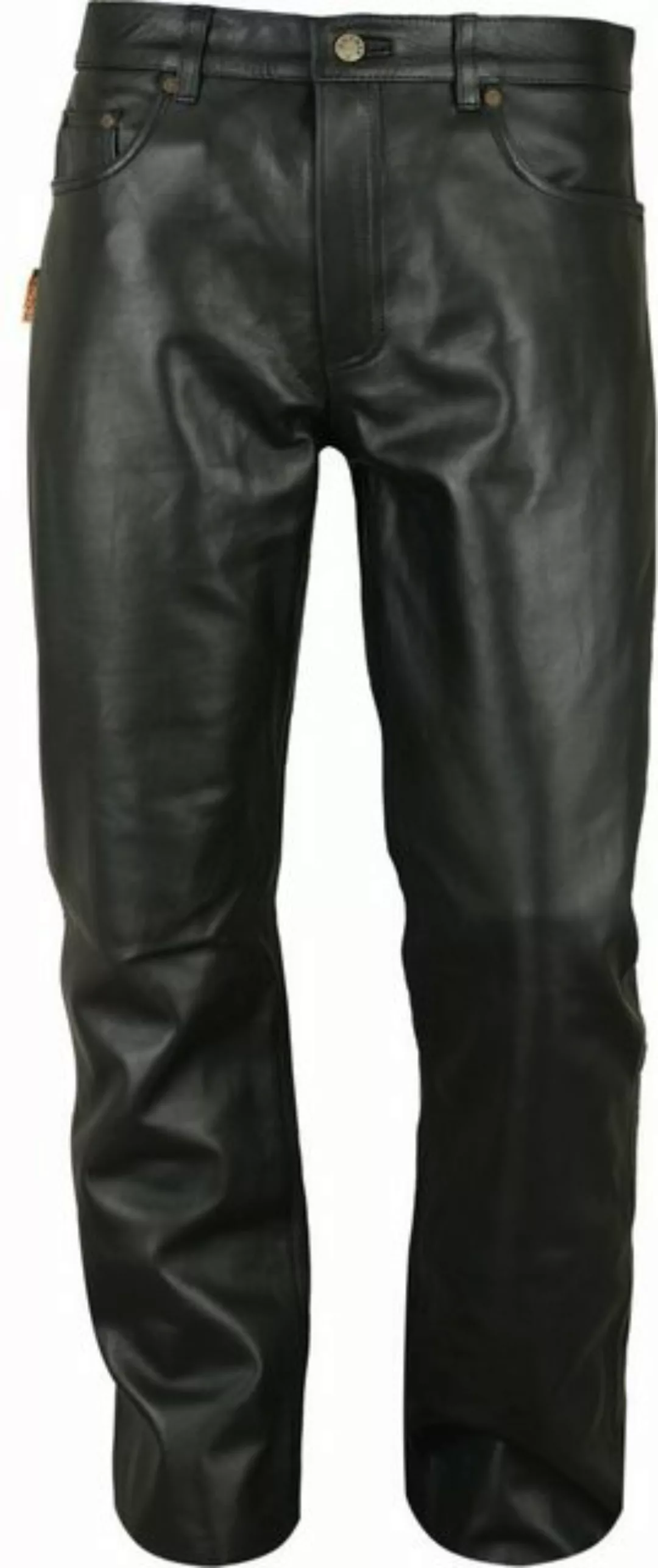 Fuente Leather Wears Lederhose Klassische Lederhose lang Herren - Lederjean günstig online kaufen
