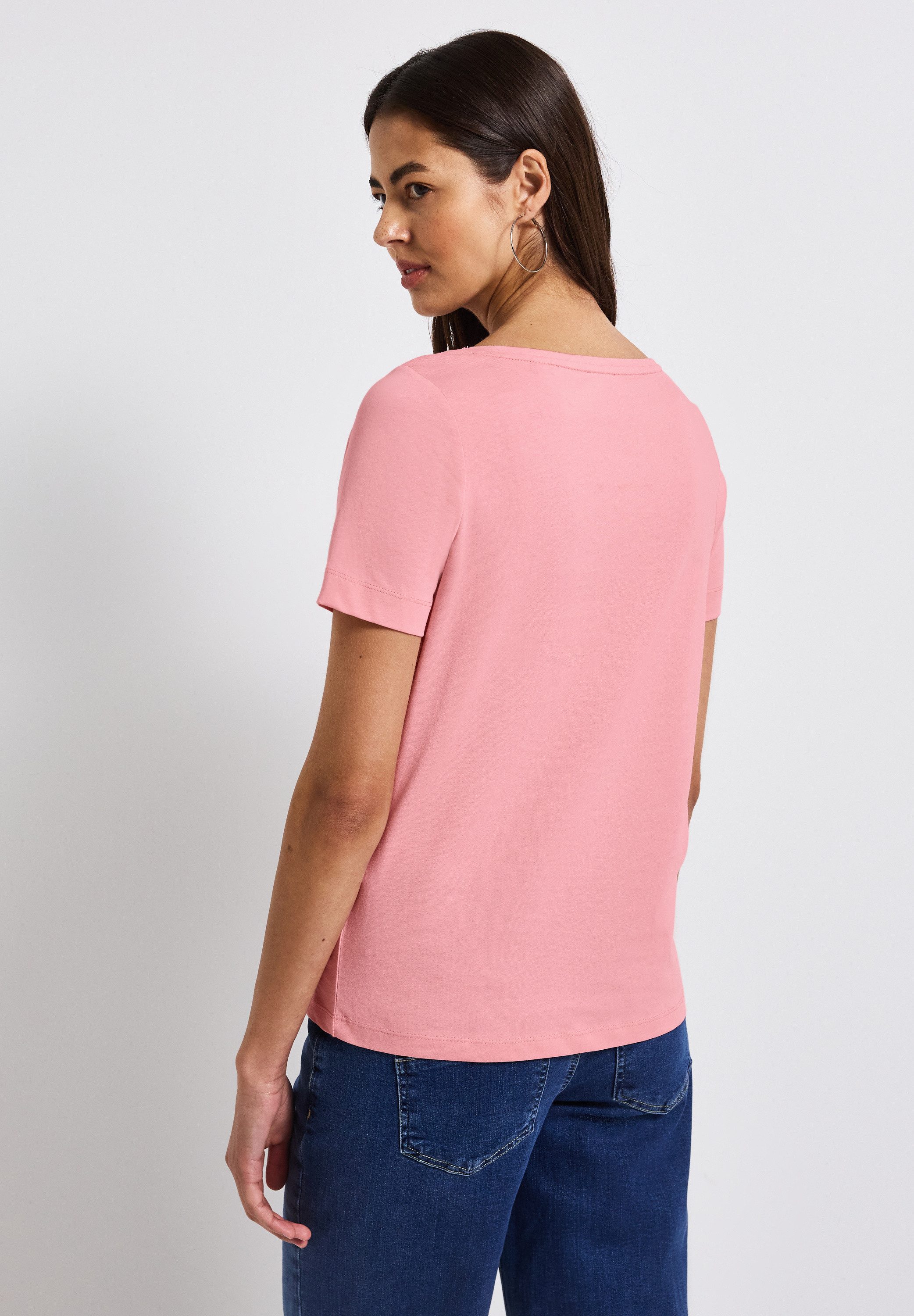 STREET ONE T-Shirt, aus reiner Baumwolle günstig online kaufen