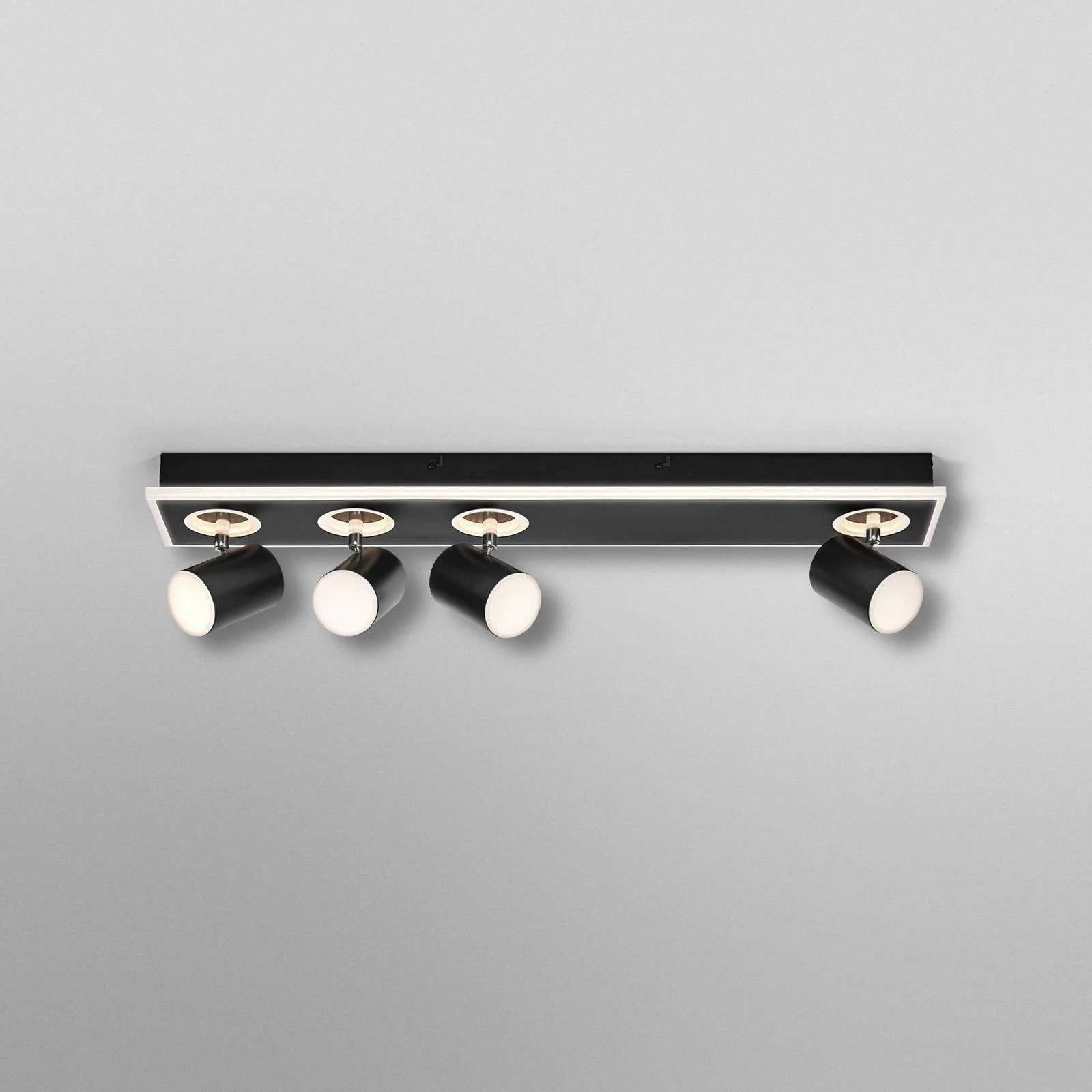 OSRAM LED-Deckenstrahler MARS CLICK-SELECT, 4 Spots, schwarz günstig online kaufen