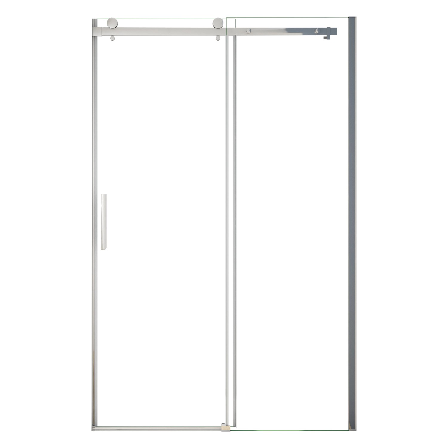 AICA 120x195cm Duschkabine Schiebetür Duschtür 6mm ESG-Glas Nischentür Dusc günstig online kaufen